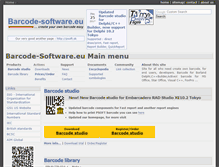Tablet Screenshot of barcode-software.eu